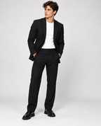 GUALA Jet Black Tailored Men's Blazer