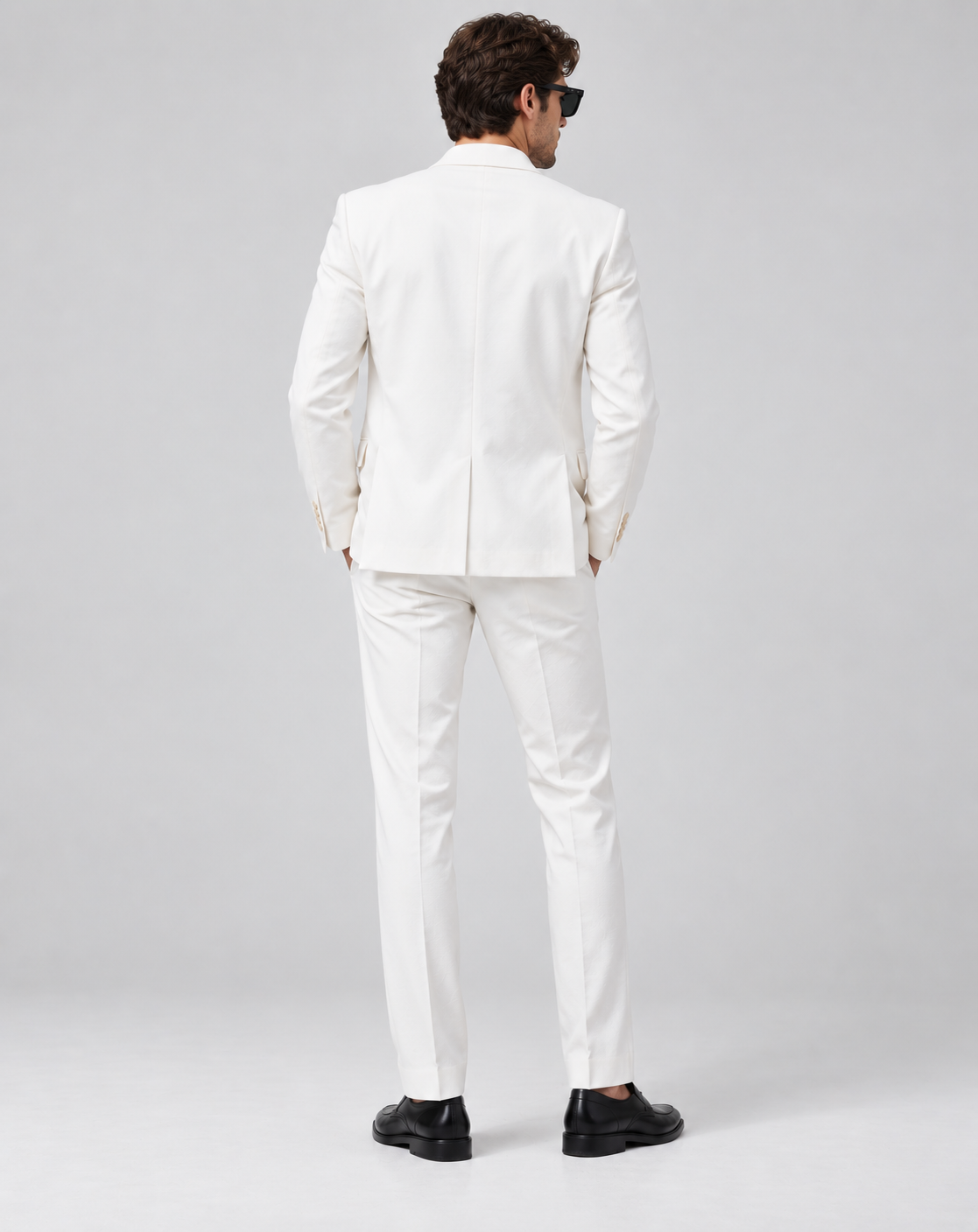 GUALA Off-White Tailored Men's Blazer