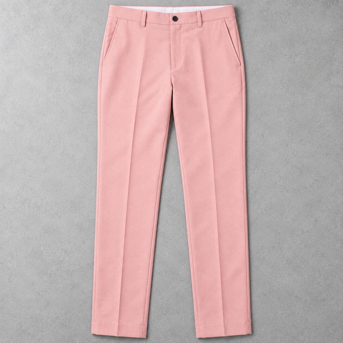 GUALA Men's Dark Peach Slim Fit  Trousers