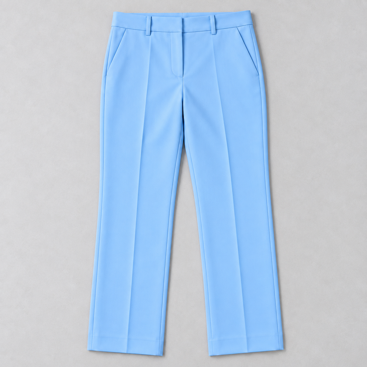 GUALA Women's Sky Blue Tailored Trousers