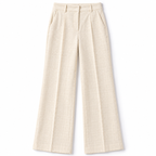 GUALA® Women's Pure Linen Off-White Tailored Single-Breasted Blazer