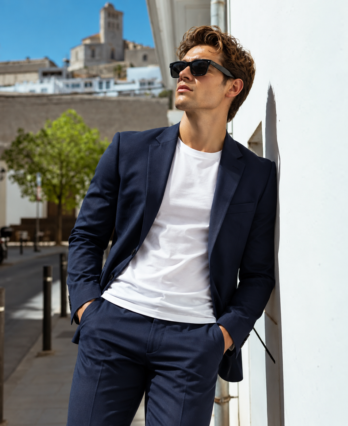 GUALA Midnight Navy Tailored Men's Blazer