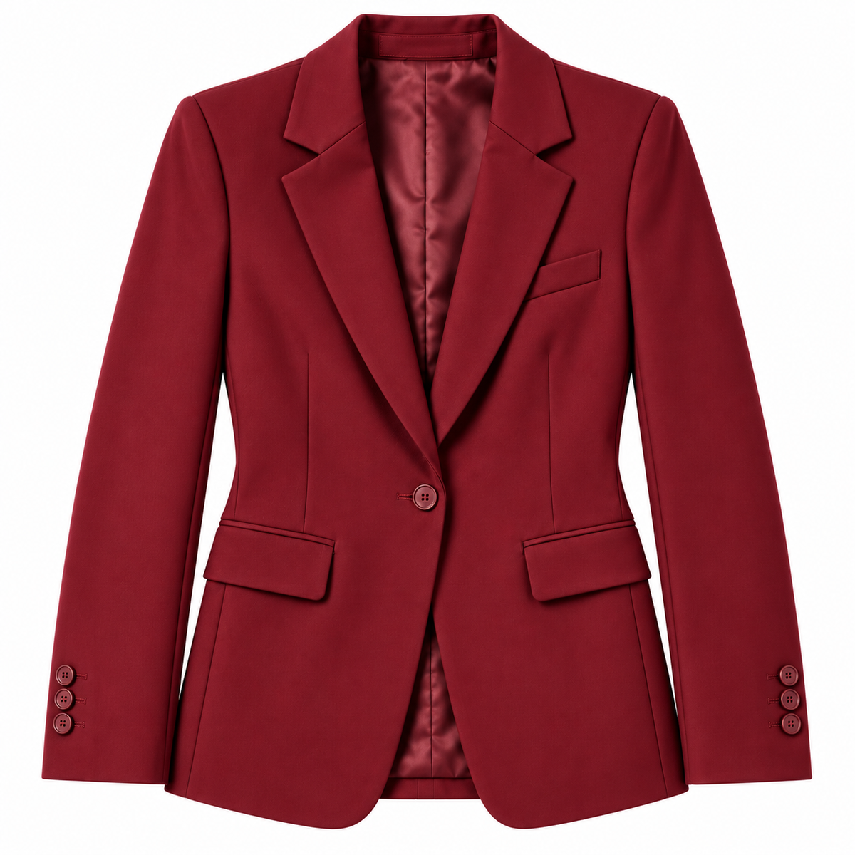 GUALA Deep Maroon Tailored Blazer