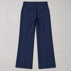 GUALA Women's Midnight Navy Wide-Leg Trousers