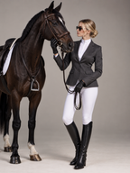 GUALA Women's Bespoke Equestrian Charcoal Blazer