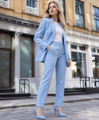 GUALA Sky Blue Tailored Blazer
