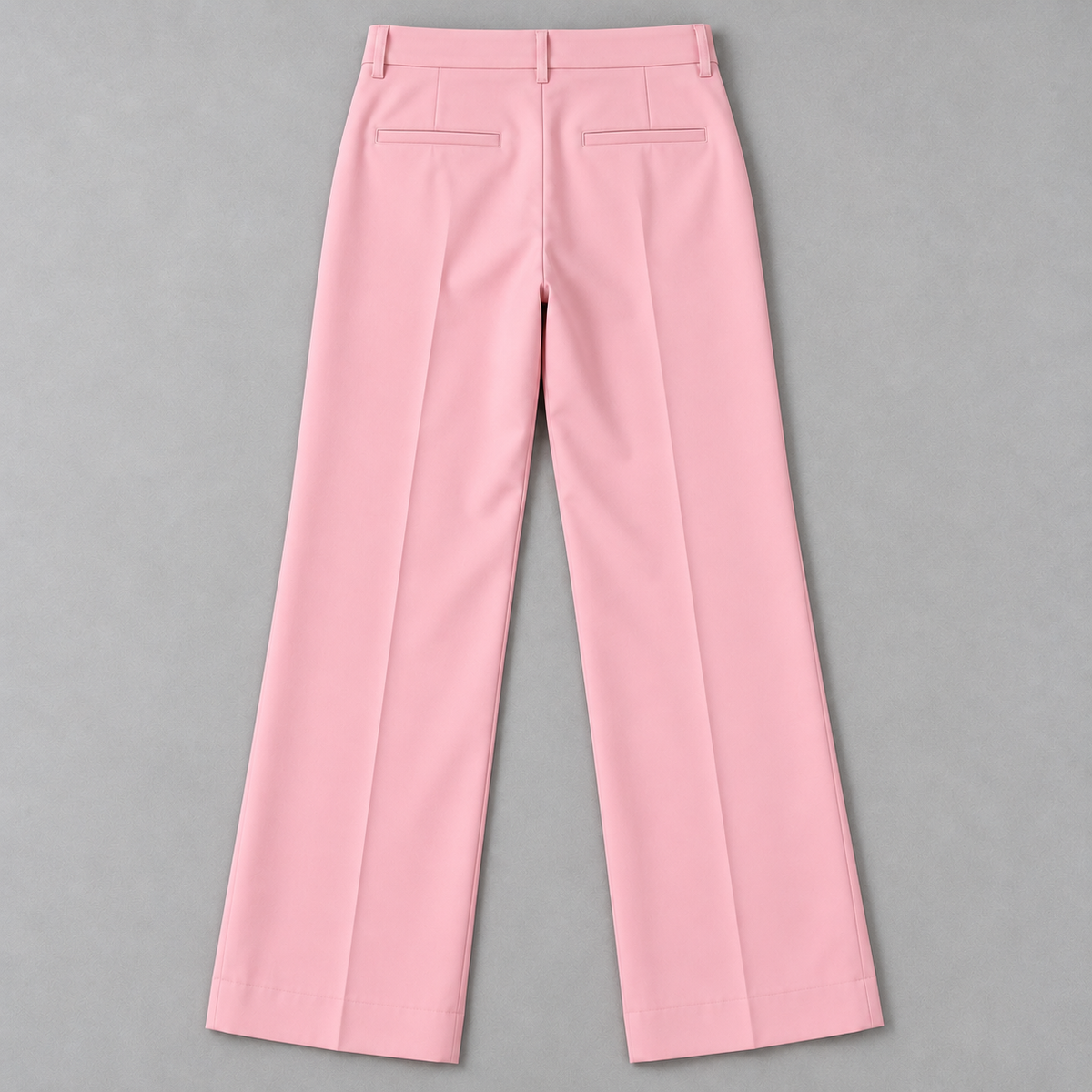 GUALA Women's Light Pink Wide-Leg  Trousers