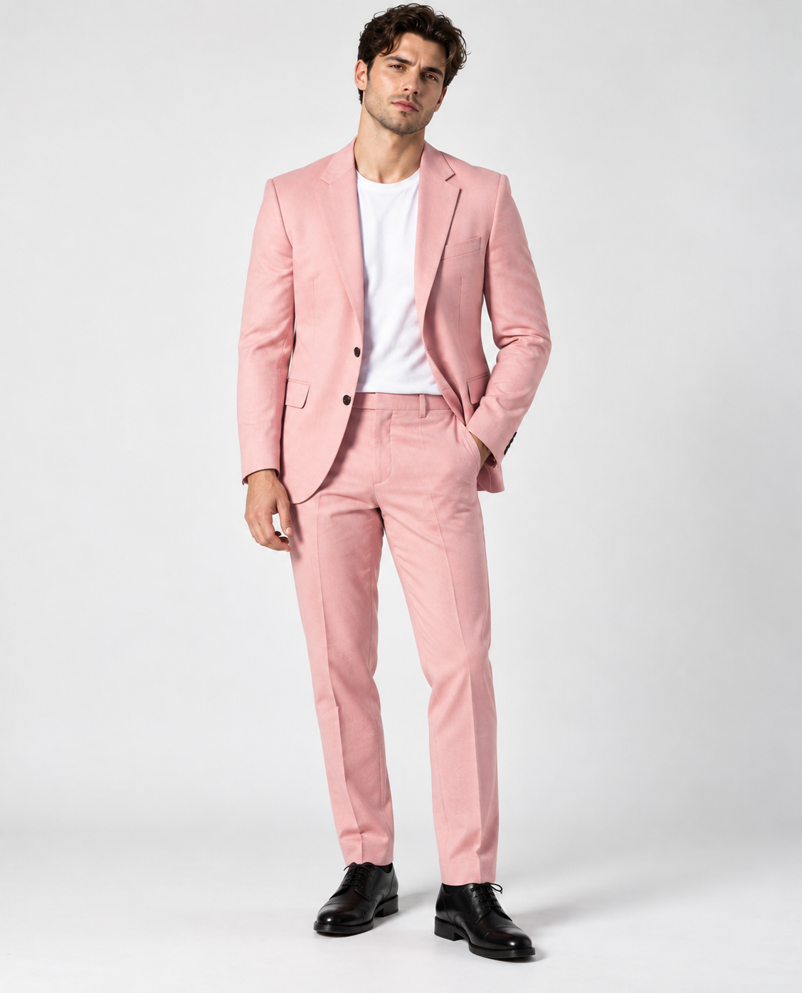 GUALA Dark Peach Tailored Men's Blazer