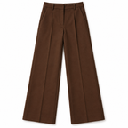 GUALA Women's Chocolate Brown 3-Piece Bespoke Trouser Suit