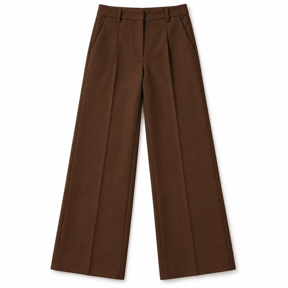 GUALA Women's Chocolate Brown 3-Piece Bespoke Trouser Suit