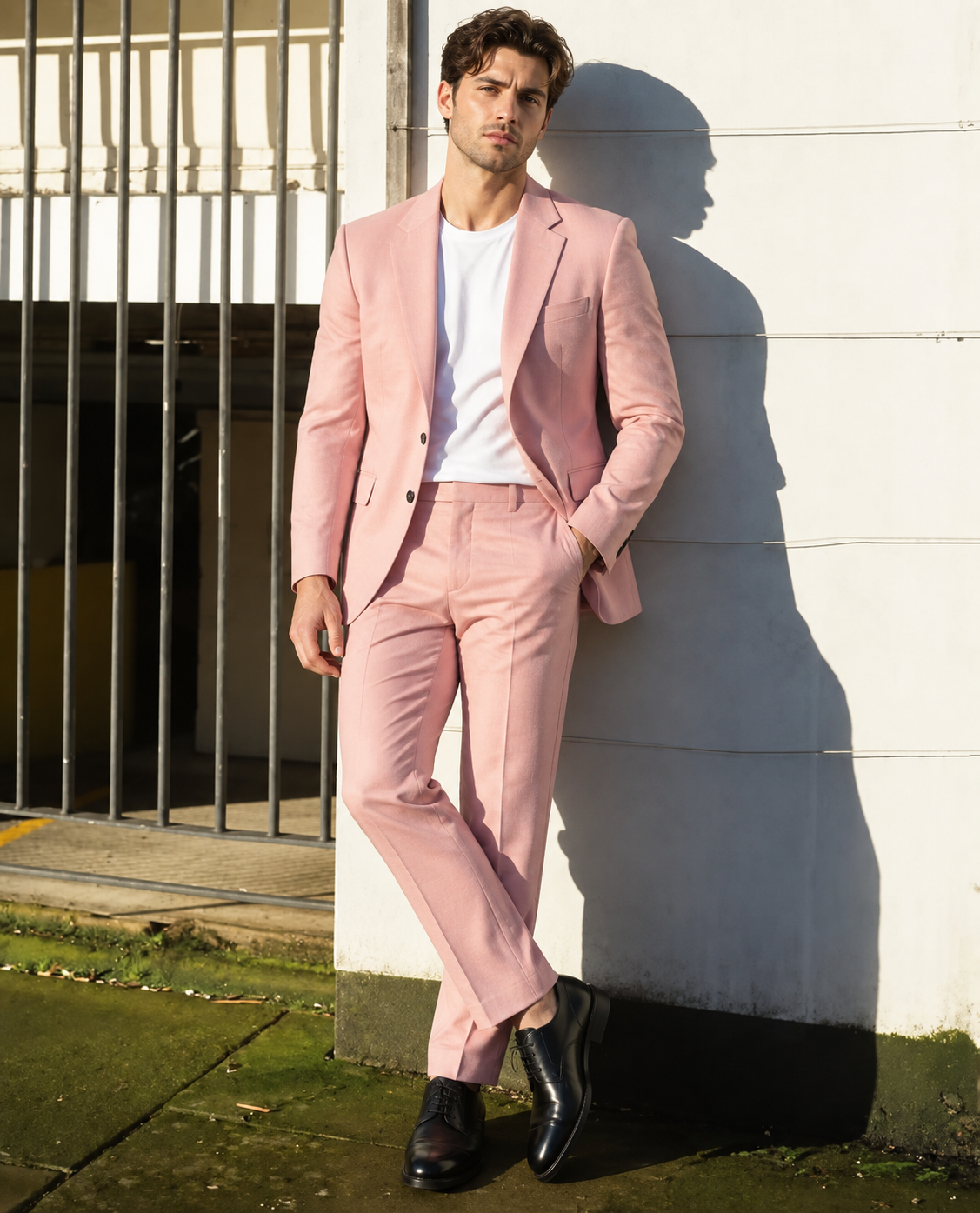 GUALA Dark Peach Tailored Men's Blazer