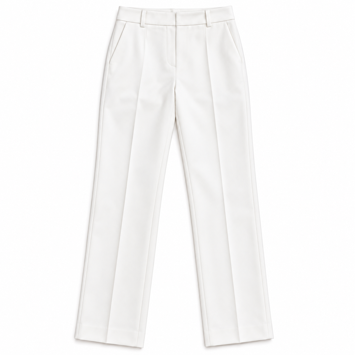 GUALA Women's Royal Off-White Monochromatic Power Trouser Suit