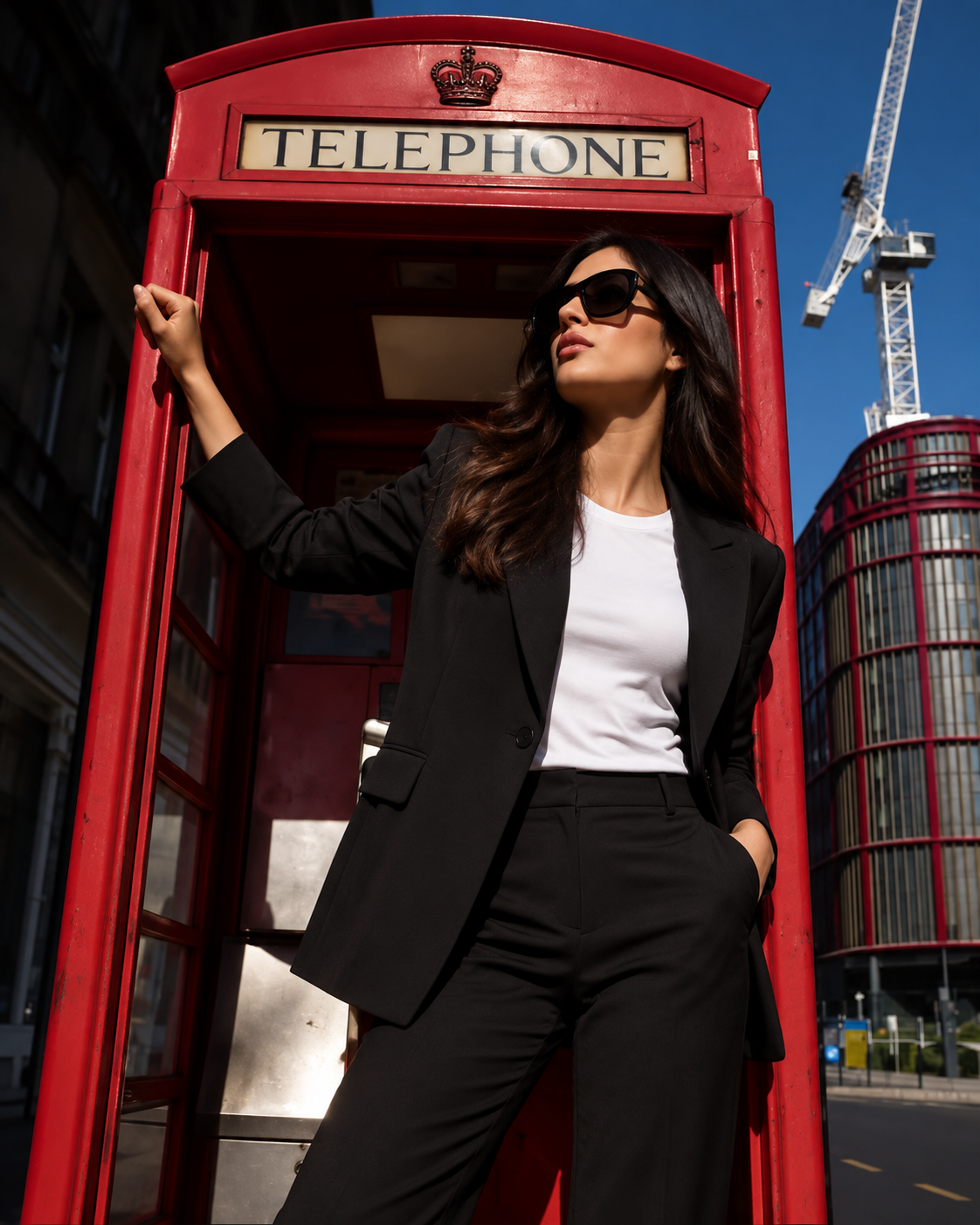 GUALA Jet Black Tailored Blazer