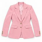 GUALA Women's Light Pink 4-Piece  Power Suit Set