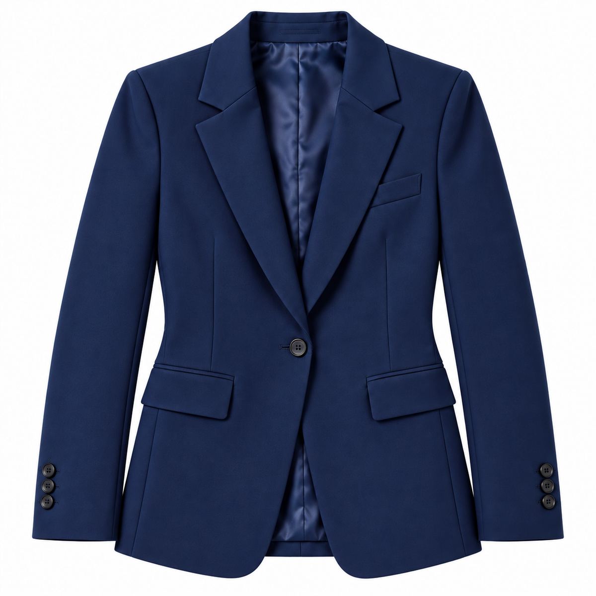 GUALA Midnight Navy Structured Blazer