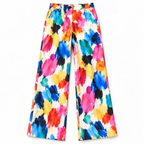 GUALA Women's Vibrant Abstract Painterly Print 2-Piece Blazer Suit