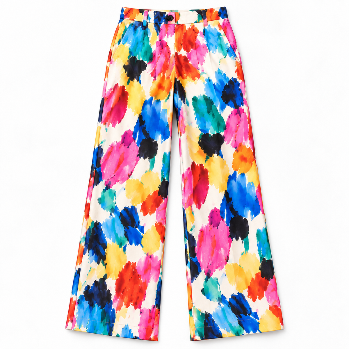 GUALA Women's Vibrant Abstract Painterly Print 2-Piece Blazer Suit