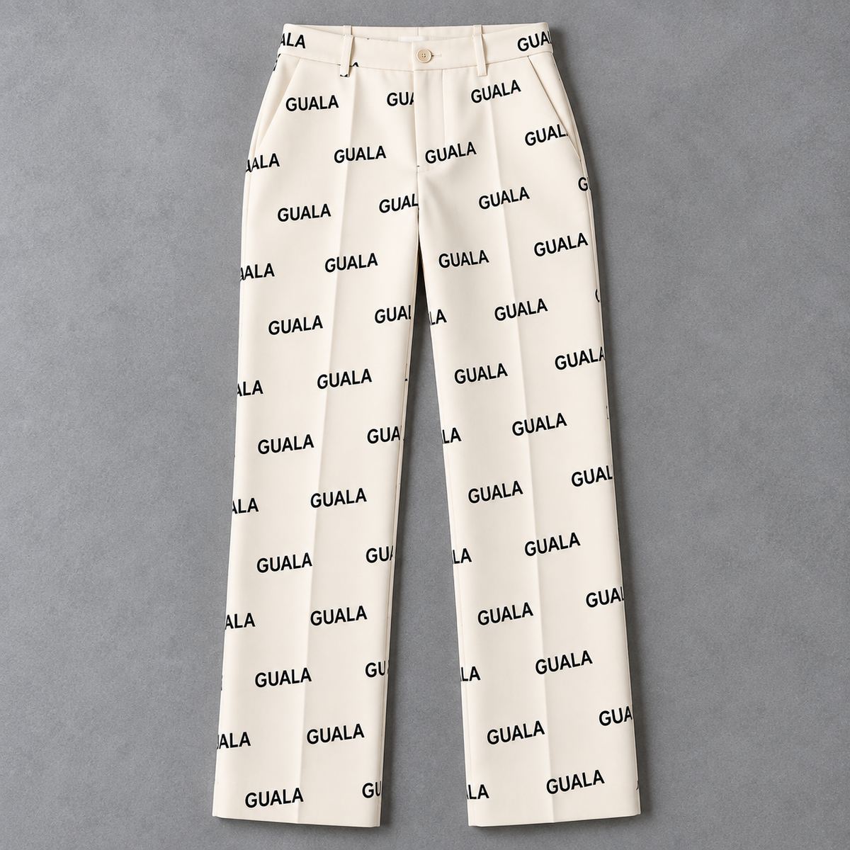 GUALA Ivory Monogram Printed Women's Blazer | Limited Edition