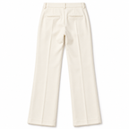 GUALA Women's Off-White Wide-Leg Trousers