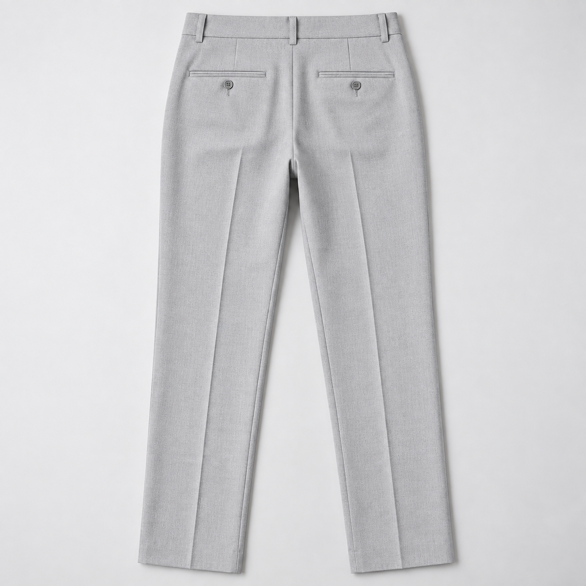 GUALA Women's Light Grey Pleated Trousers