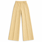 GUALA Women's Diamond Embellished Pastel Yellow 3-Piece Suit