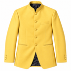GUALA Golden Yellow Tailored Jodhpuri Suit