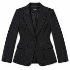 GUALA Women's Charcoal Plaid 5-Piece  Power Suit Set | Full Ensemble
