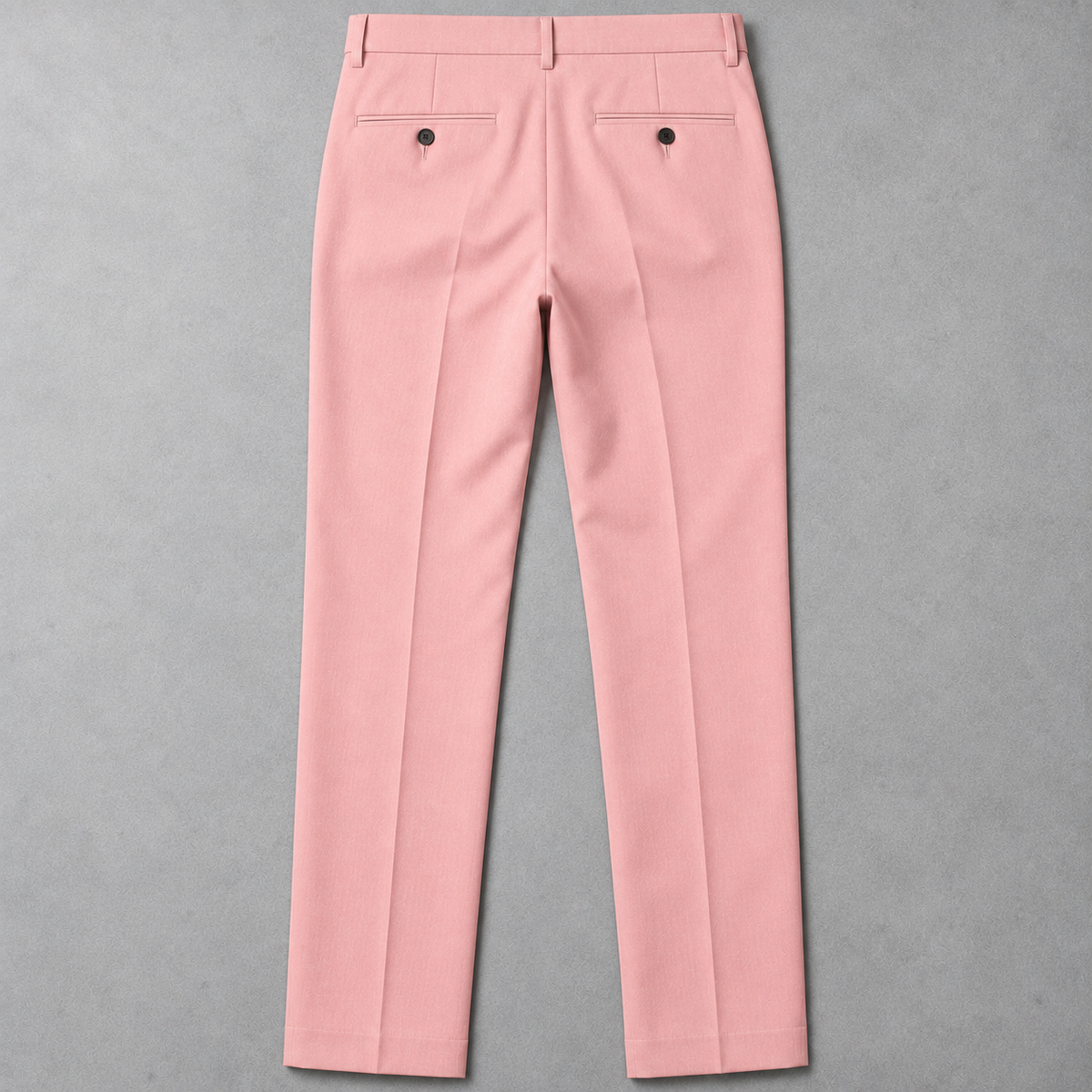 GUALA Men's Dark Peach Slim Fit  Trousers