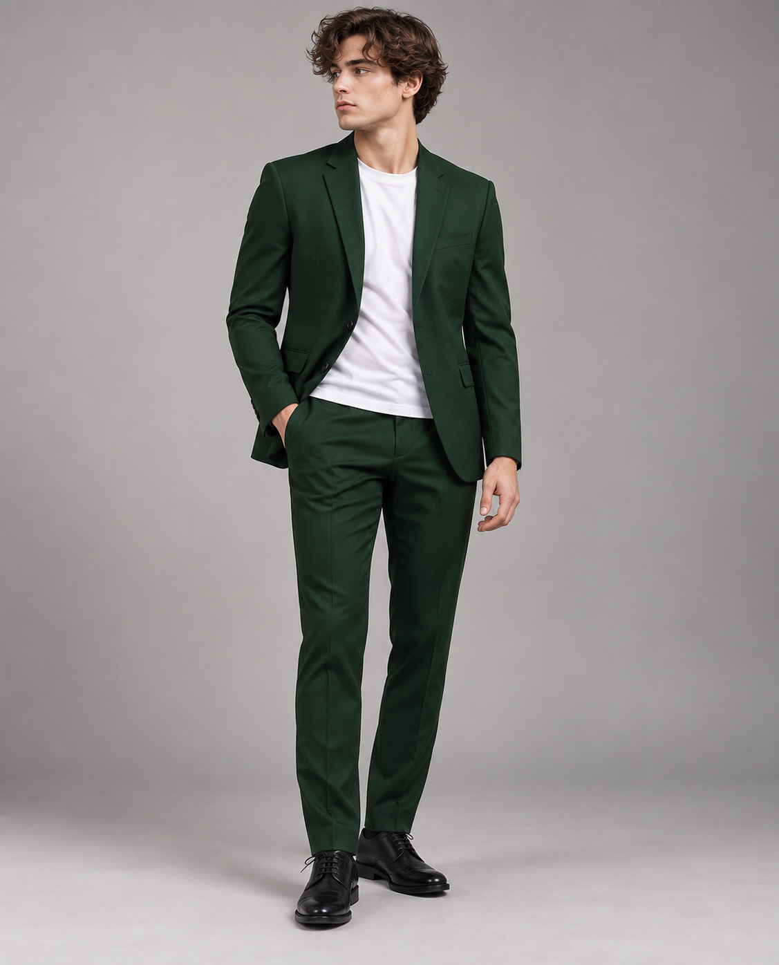 GUALA Emerald Green Tailored Men's Blazer