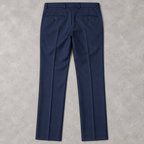 GUALA Men's Midnight Navy Slim Fit Trousers