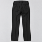GUALA Men's Classic Black Slim Fit  Trousers
