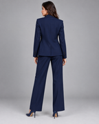 GUALA Midnight Navy Structured Blazer