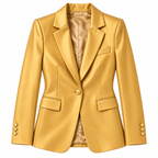 GUALA Golden Luxury Ochre Tailored Women's Suit