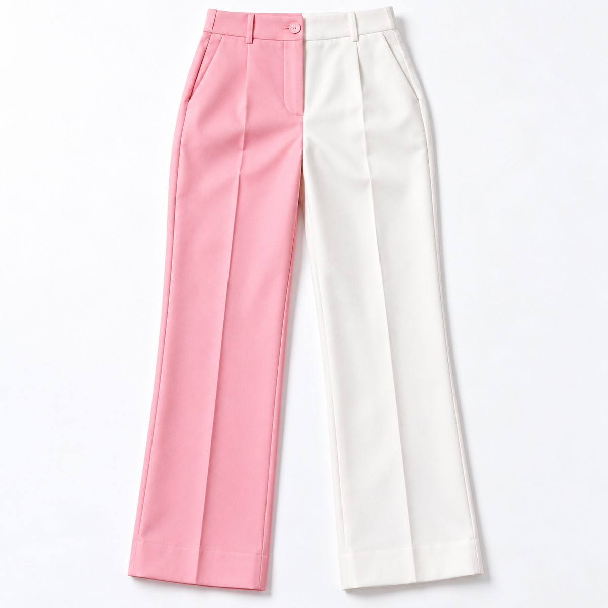 GUALA Women's Dual-Tone Pink & White Tailored Blazer Suit Set