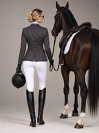 GUALA Women's Bespoke Equestrian Charcoal Blazer