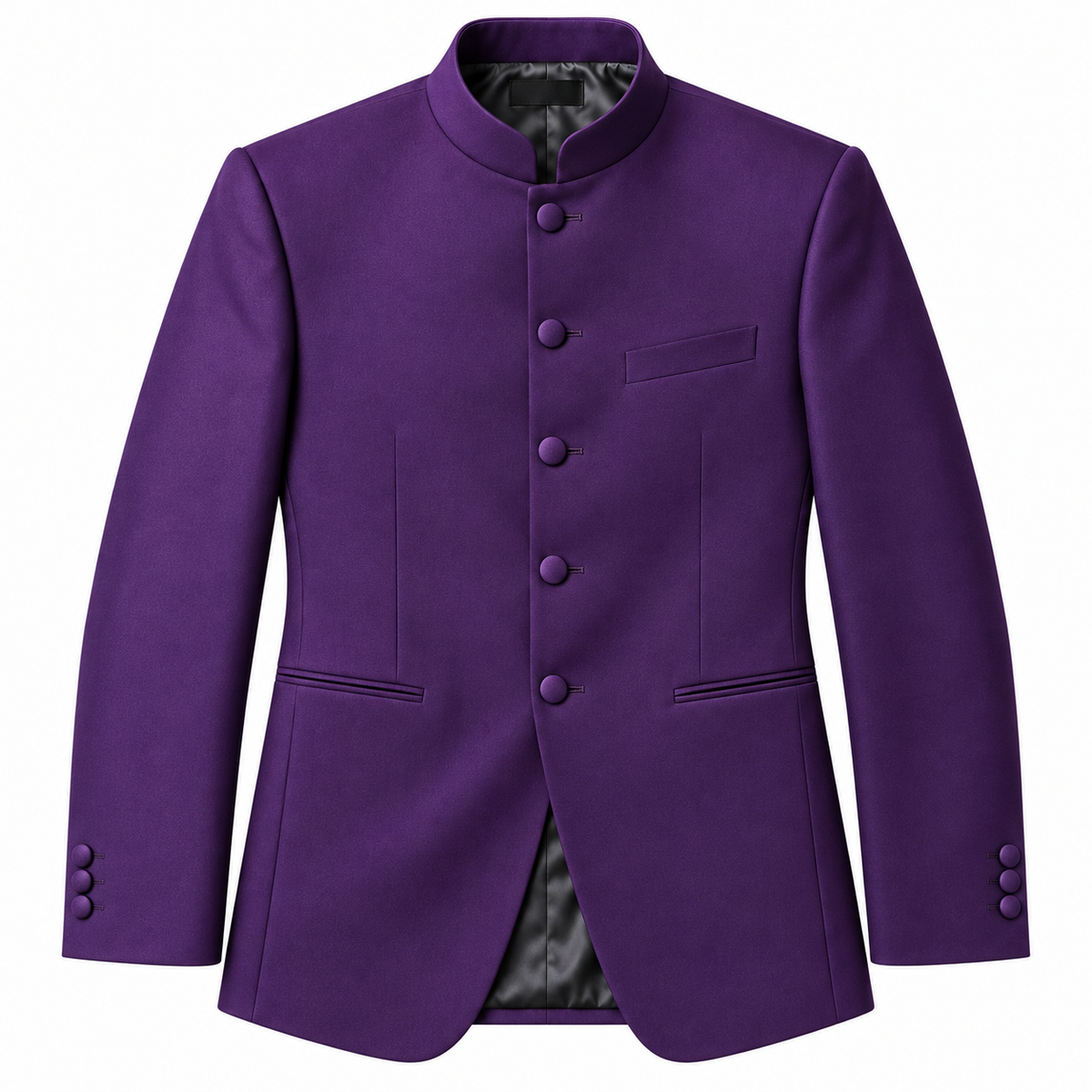 GUALA Royal Purple Tailored Jodhpuri Suit