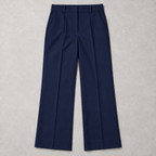 GUALA Women's Midnight Navy Wide-Leg Trousers
